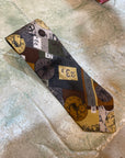 Cravatta fantasia orologio