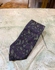Cravatta viola & Gray