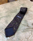 Cravatta viola & Gray