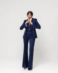 Tailleur Tre Pezzi Ilaria Blu