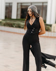 Tailleur Laura Nero Gessato