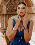 Tailleur Laura Blu Royal
