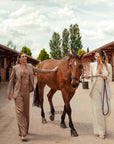 Tailleur tre pezzi lino Beige