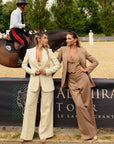 Tailleur tre pezzi lino Beige