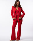 Tailleur tre pezzi Classic rosso