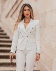 Tailleur White Bianco glamour