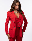 Tailleur tre pezzi Classic rosso