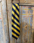 Cravatta regimental blu e oro “Polo”