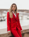 Tailleur glamour Rosso