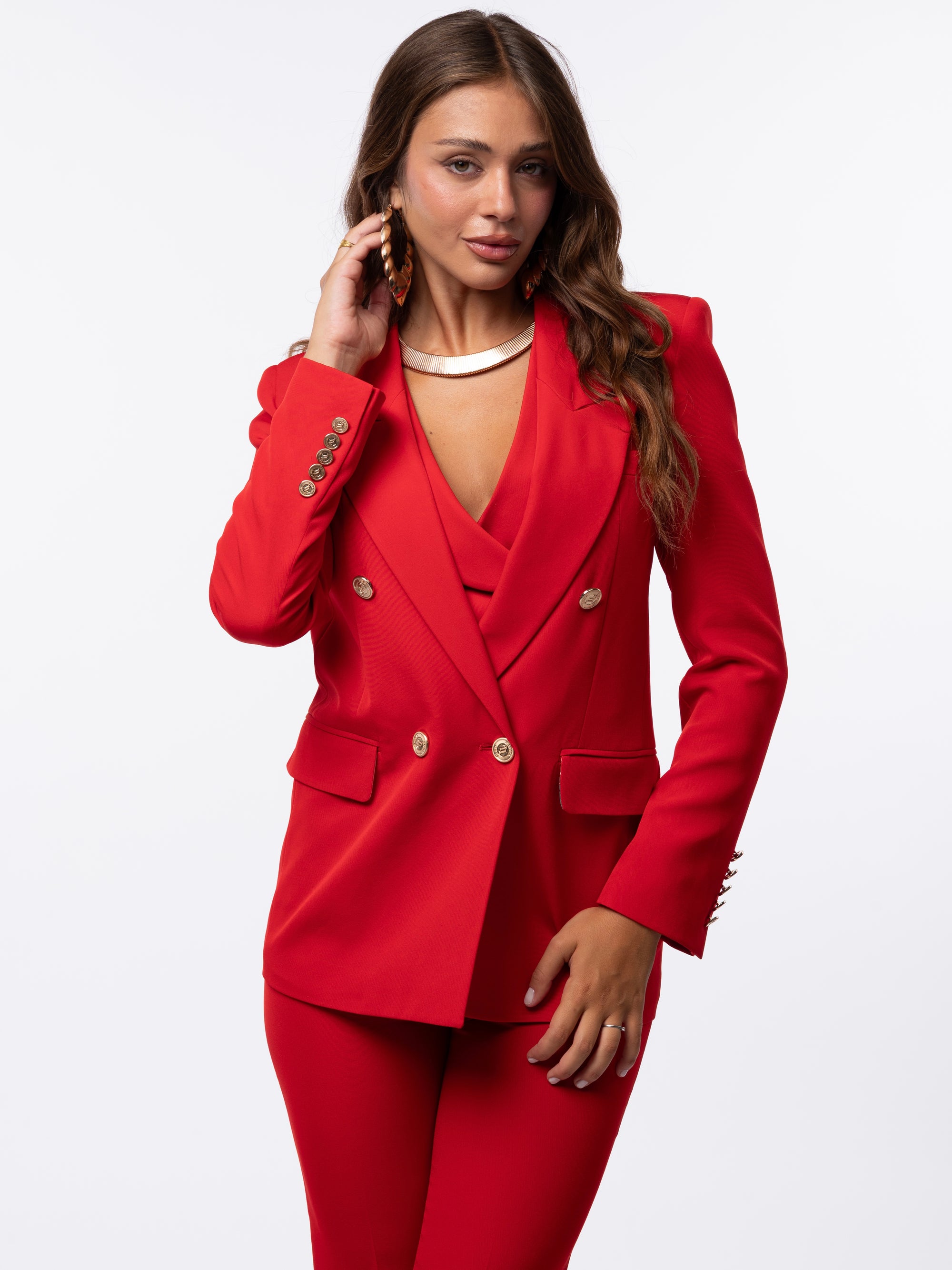 Tailleur tre pezzi Classic rosso