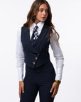 tailleur tre pezzi Classic blue navy