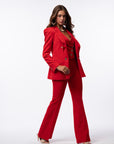 Tailleur tre pezzi Classic rosso