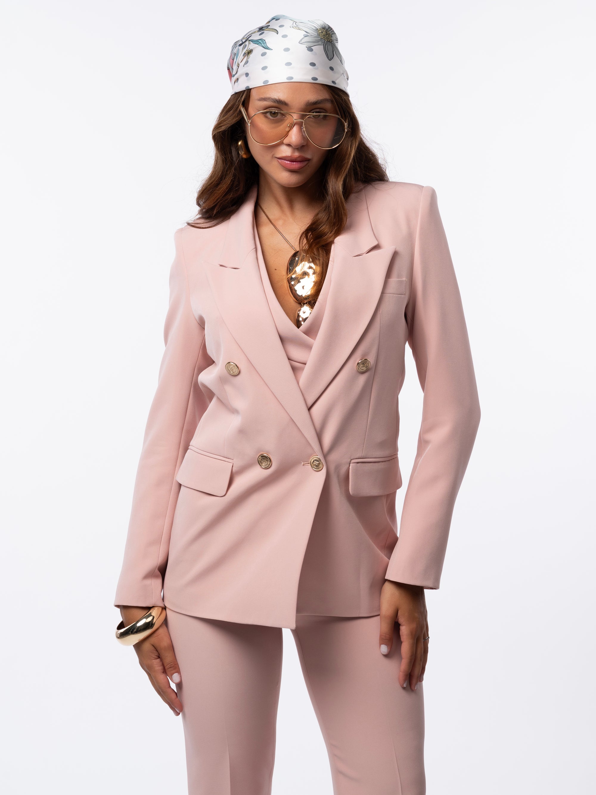 Tailleur tre pezzi Classic Rosa cipria