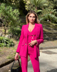 Tailleur tre pezzi Classic Fuxia