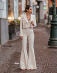 Tailleur tre pezzi Jolie bianco Panna Jewels