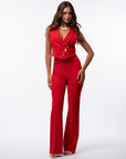 Tailleur tre pezzi Classic rosso