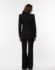 Tailleur Tre Pezzi Classic Nero Gessato
