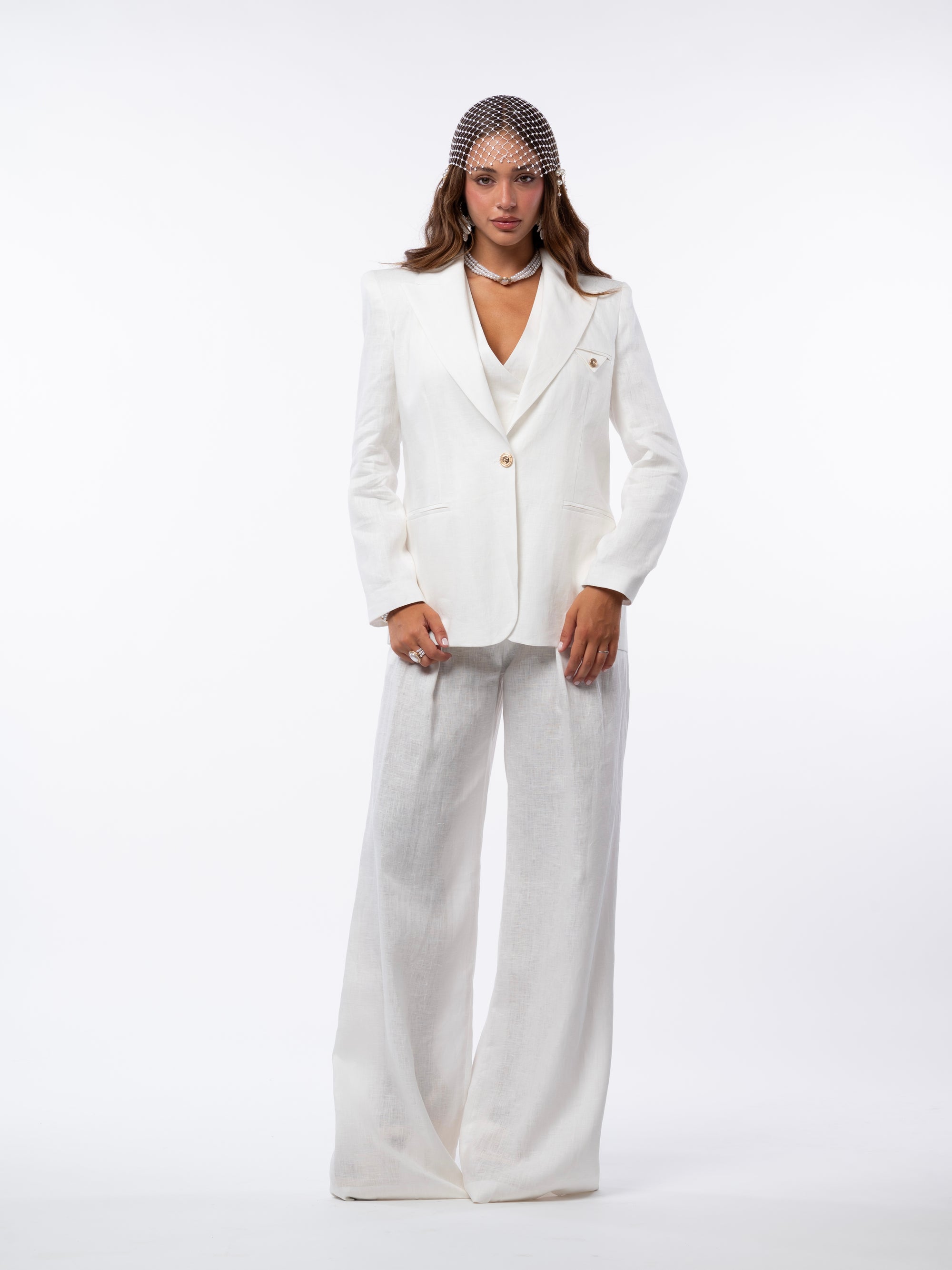 Tailleur tre pezzi Egypt bianco
