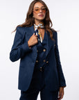 tailleur tre pezzi Egypt blu navy