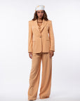 Tailleur tre pezzi Egypt gessato orange