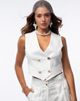 Tailleur tre pezzi Egypt bianco