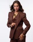 tailleur tre pezzi Egypt brown