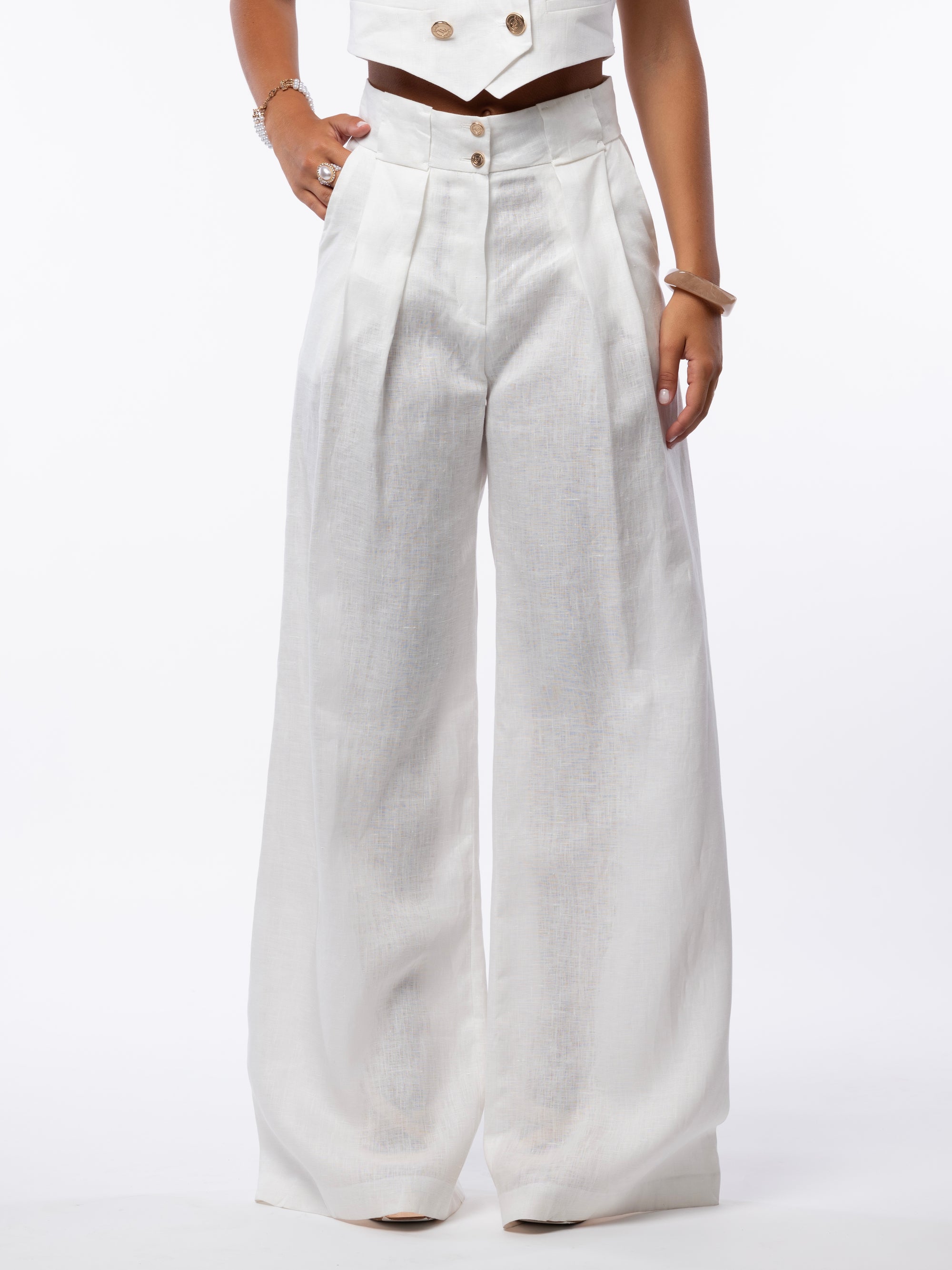 Tailleur tre pezzi Egypt bianco