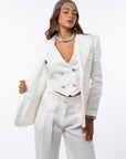 Tailleur tre pezzi Egypt bianco