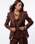 tailleur tre pezzi Egypt brown