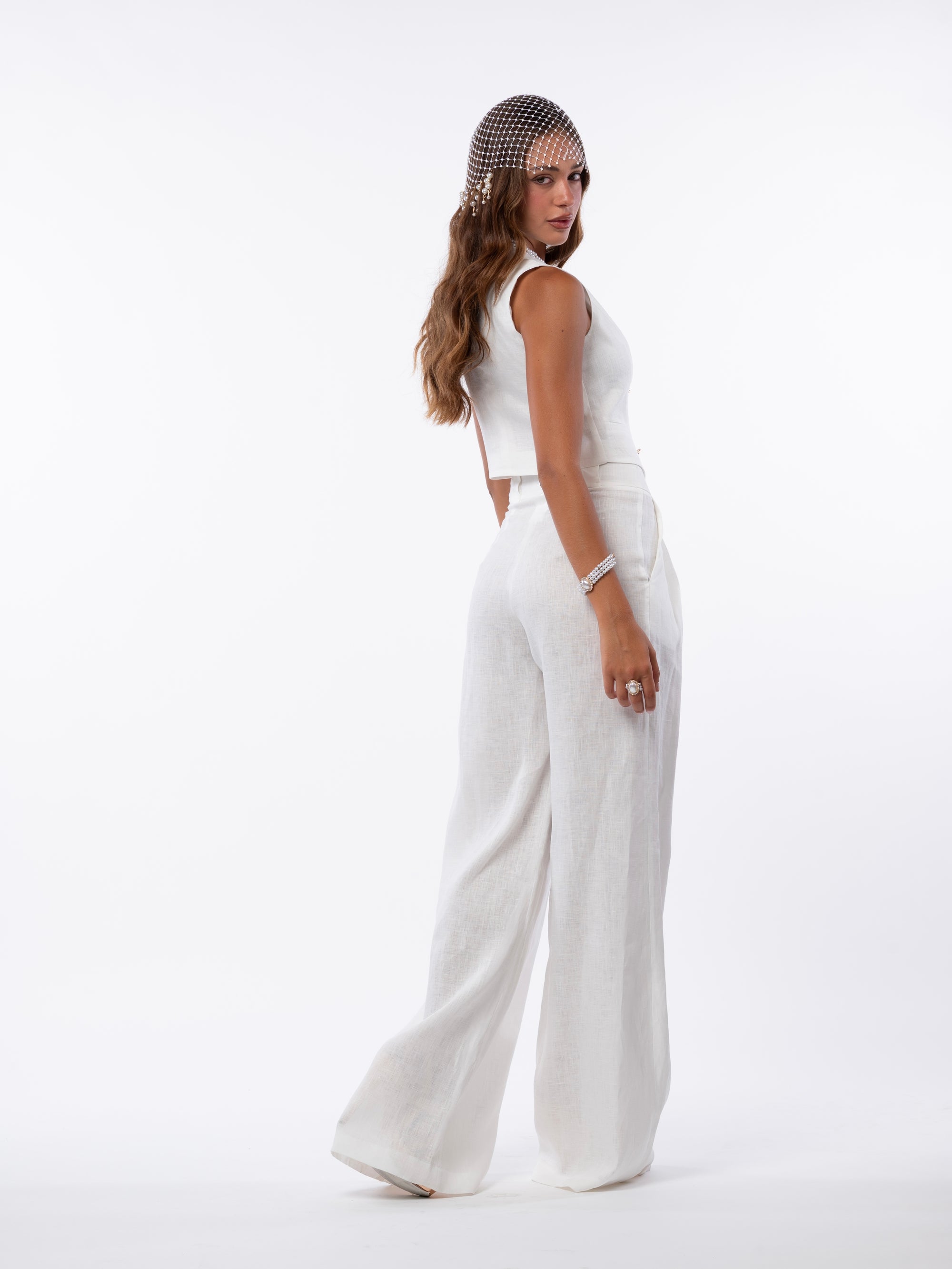 Tailleur tre pezzi Egypt bianco
