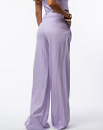 Tailleur tre pezzi Egypt gessato Glicine