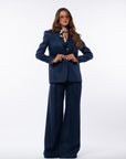 tailleur tre pezzi Egypt blu navy