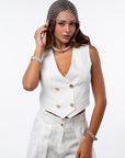 Tailleur tre pezzi Egypt bianco