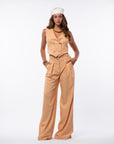 Tailleur tre pezzi Egypt gessato orange