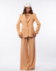 Tailleur tre pezzi Egypt gessato orange