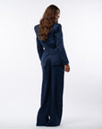 tailleur tre pezzi Egypt blu navy