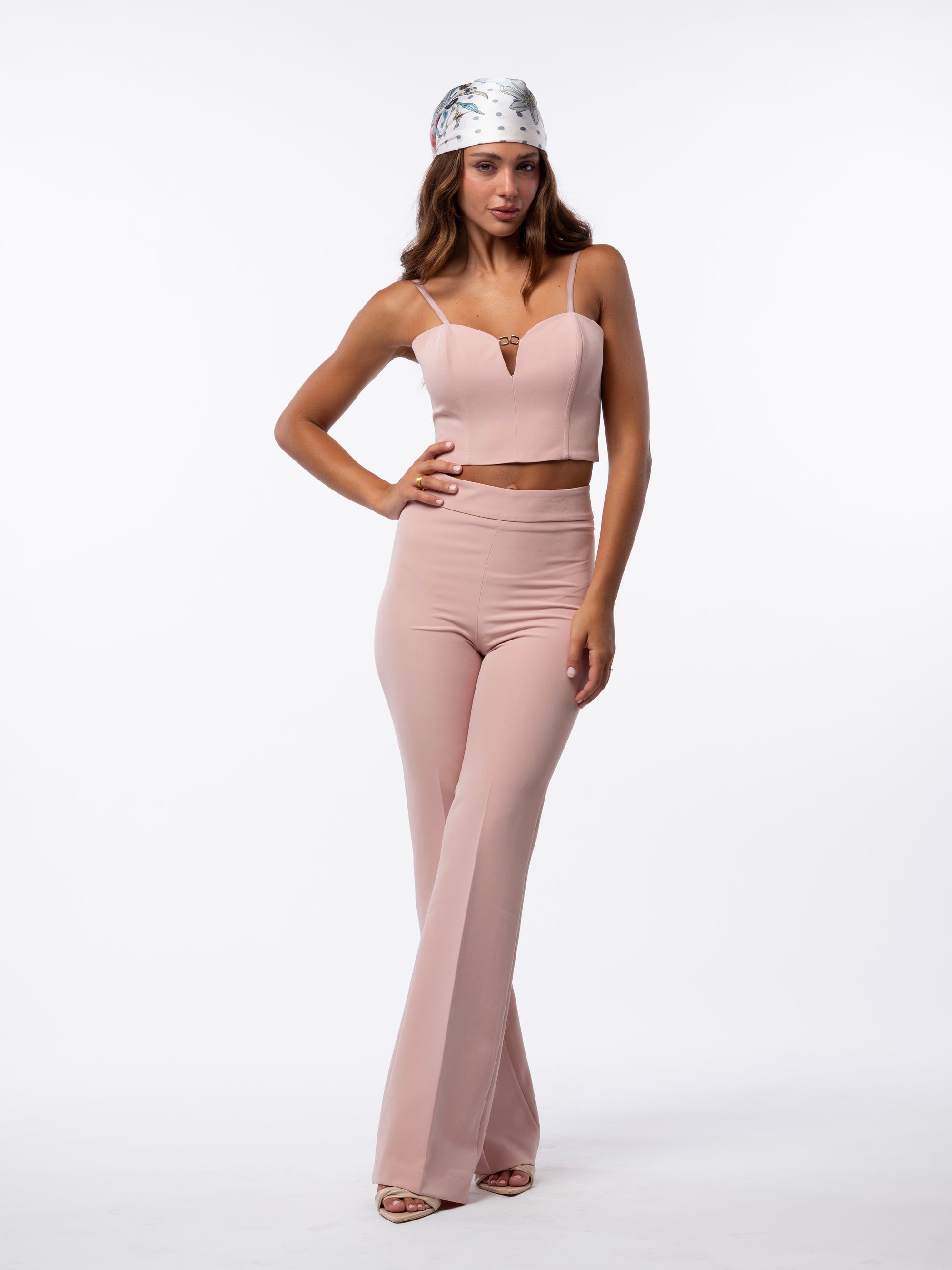 Bustier rosa cipria