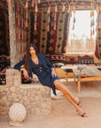 Tailleur Laura Blu Gessato