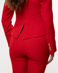 Tailleur Cleopatra rosso