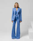 Tailleur Tre Pezzi Ilaria Azzurro