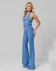 Tailleur Tre Pezzi Ilaria Azzurro