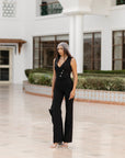 Tailleur Laura Nero Gessato
