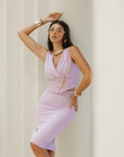 Tailleur Laura Lilla Gessato