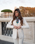 Tailleur tre pezzi Baby Panna