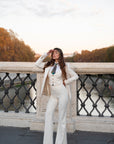 Tailleur tre pezzi Baby Panna