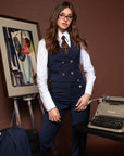 Camicia sartoriale bianca con collo “allungato”